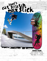 Real Ishod Wair Cat Scratch Tie Dye 8.25" DBX Twin Tail Slick Skateboard Deck
