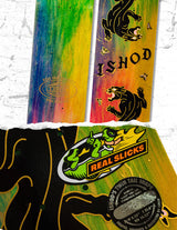 Real Ishod Wair Cat Scratch Tie Dye 8.25" DBX Twin Tail Slick Skateboard Deck