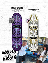 Real Nicole Hause Embers 8.5" Skateboard Deck