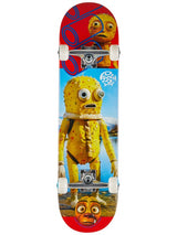 Push Yellow Man First Push Red 8.0" Complete Skateboard