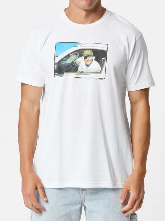 Anti-Hero Jeff Grosso Photo White S/s Shirt
