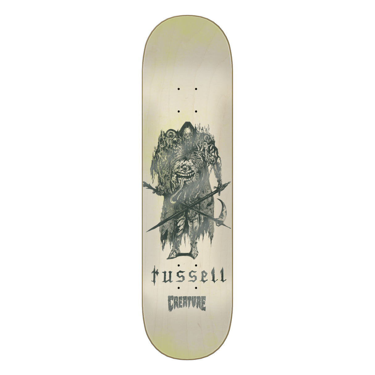 Creature Russell Reaper VX 8.25" Skateboard Deck