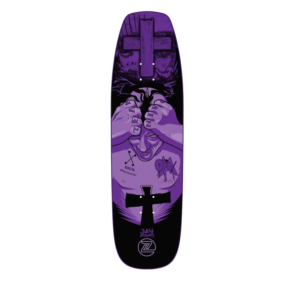 Z-Flex Jay Adams Master Craft 9.375" Skateboard Deck