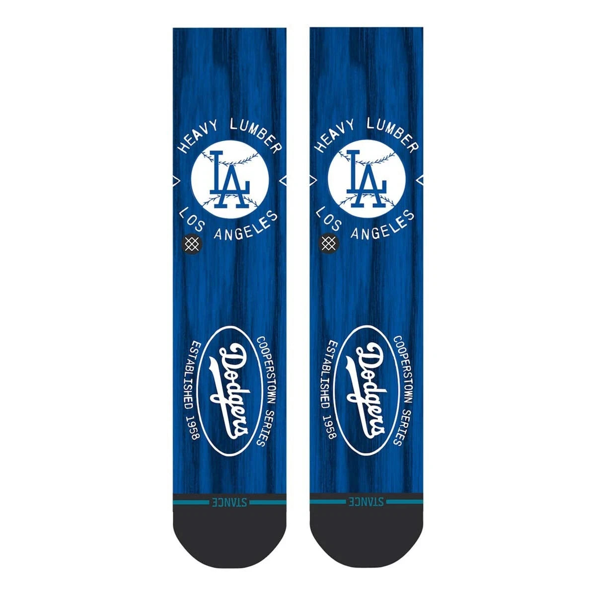 Stance Los Angeles Dodgers Lumber LA Blue Crew Socks
