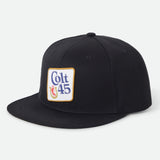 Brixton Colt 45 Black X MP Snapback Hat