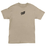 Santa Cruz Stranger Things Screaming Lights Sand Heavyweight S/s Shirt