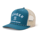 Seager Branded Blue Trucker Snapback Hat