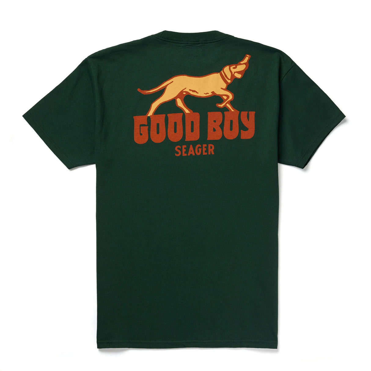 Seager Good Boy Green S/s Shirt