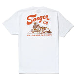 Seager Lonesome White S/s Shirt