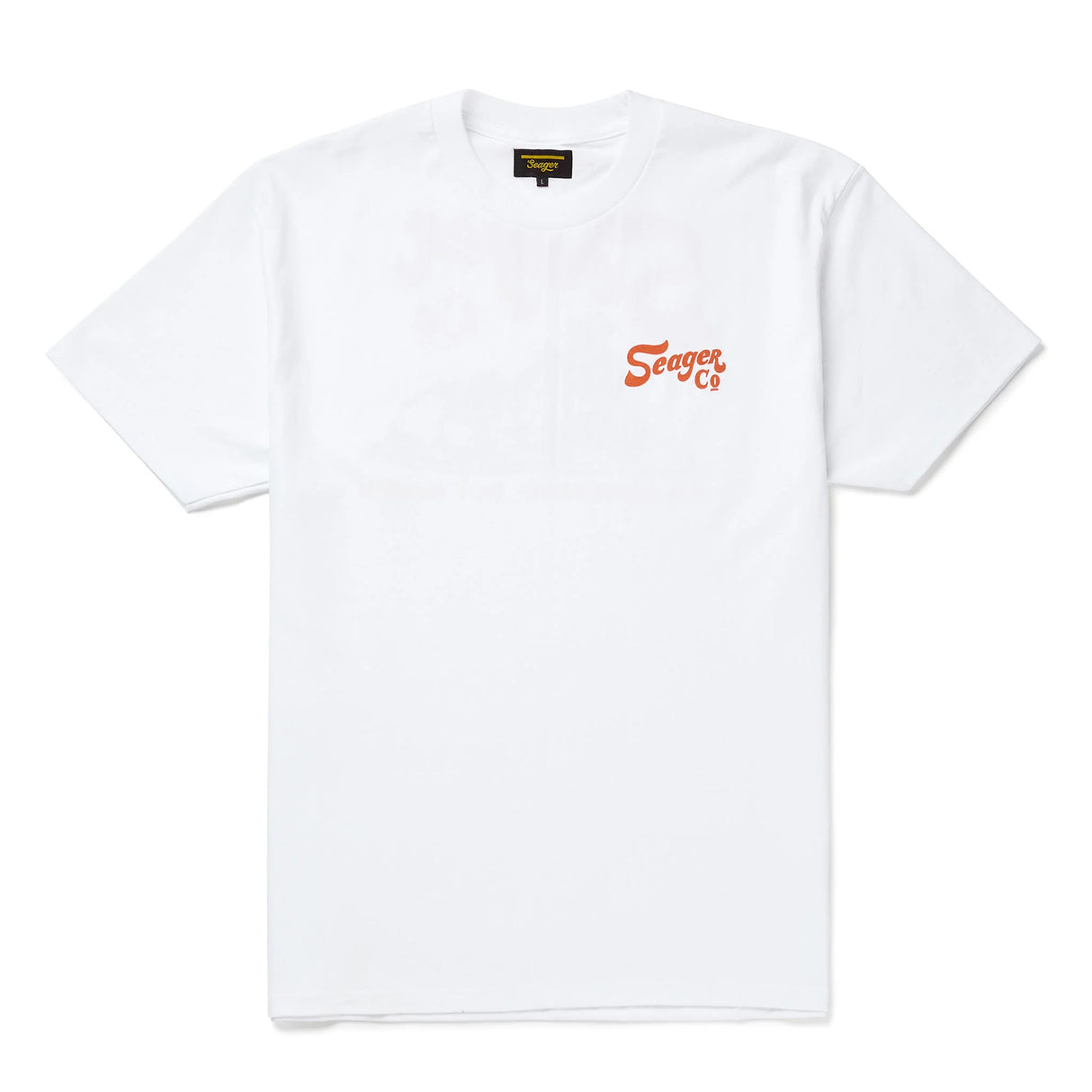 Seager Lonesome White S/s Shirt