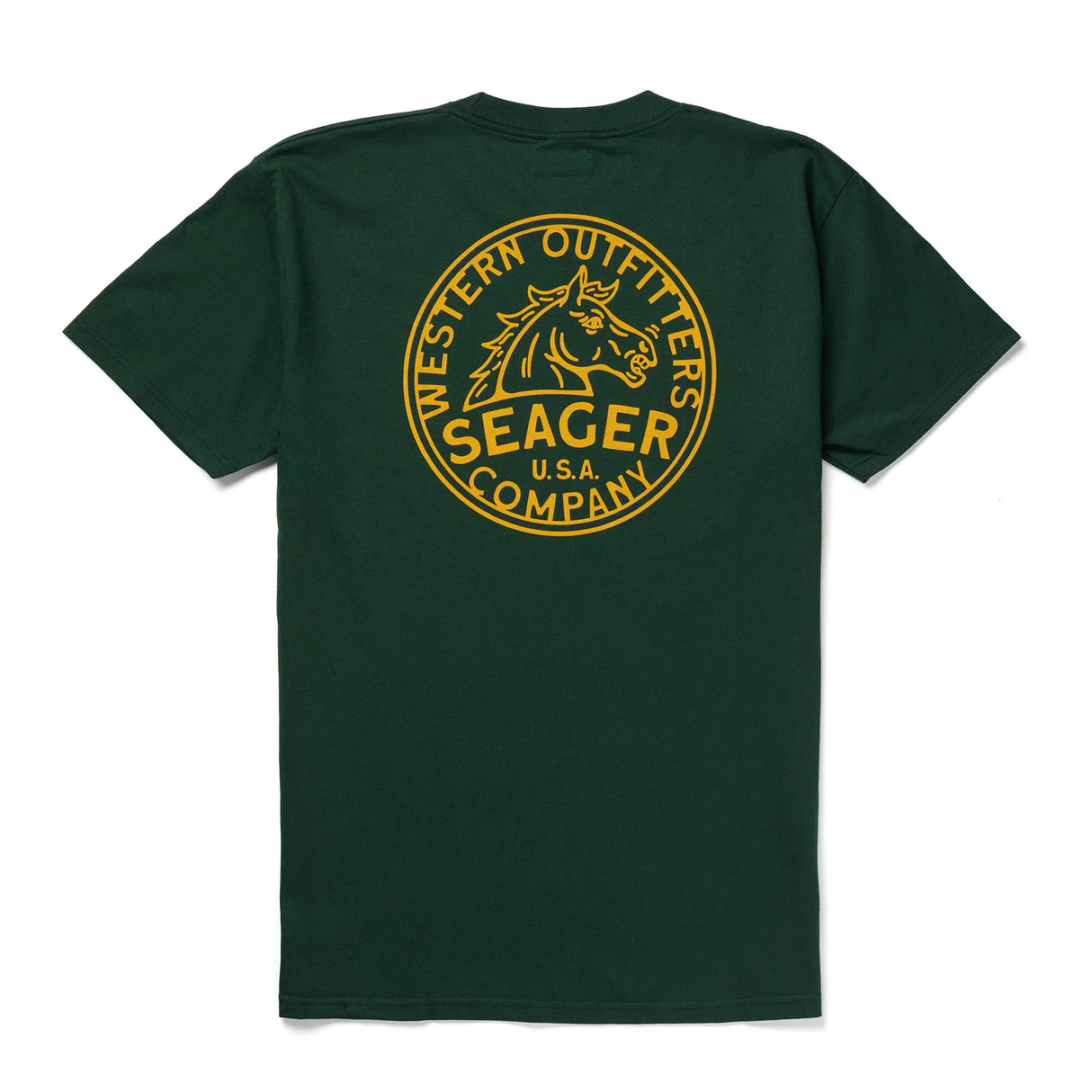 Seager Stang Green S/s Shirt