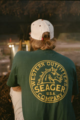 Seager Stang Green S/s Shirt