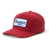 Seager Uncle Bill Red White Blue Snapback Hat