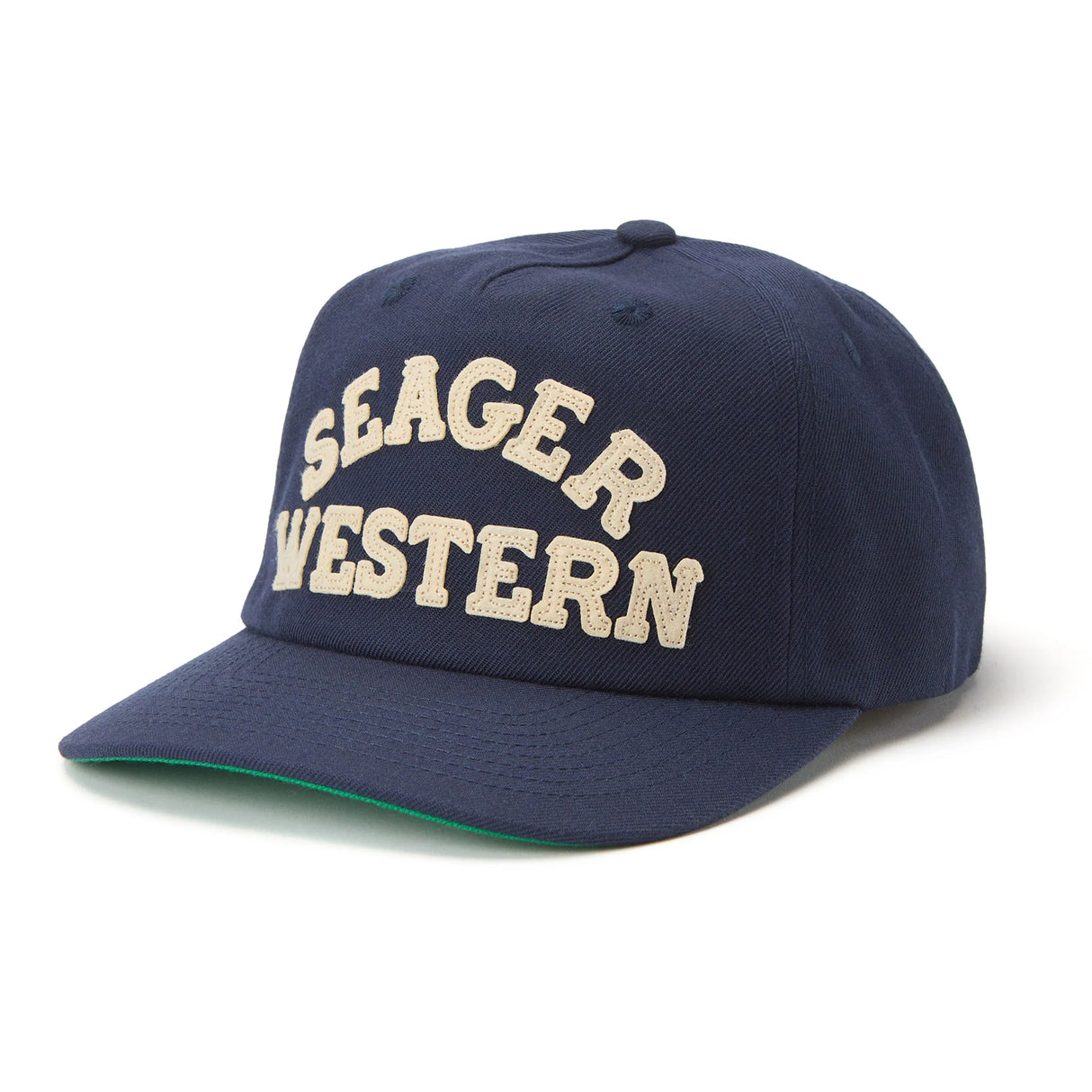 Seager Western Navy Snapback Hat