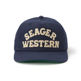 Seager Western Navy Snapback Hat