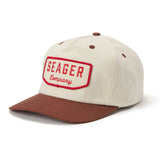 Seager Wilson Cream Brown Snapback Hat