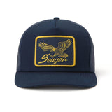 Seager Wingspan Navy Trucker Snapback Hat