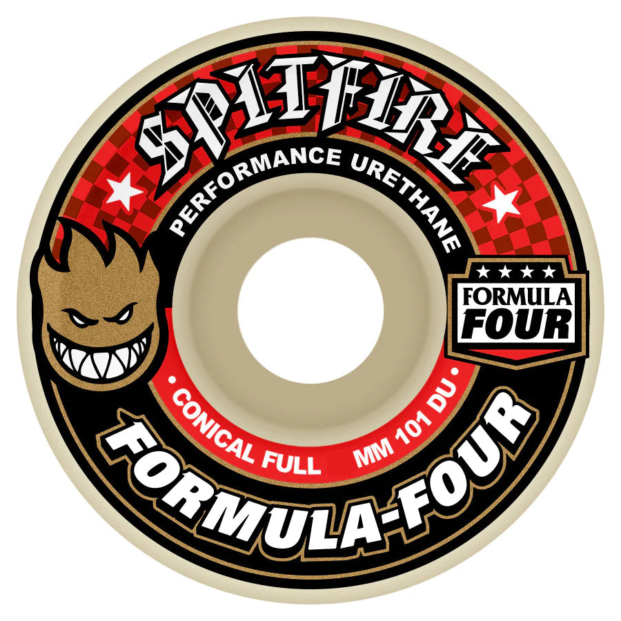 Spitfire F4 101a Formula Four Conical Full 58mm Wheels