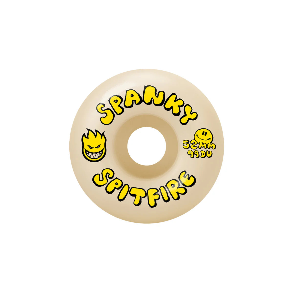 Spitfire F4 99a Classic Spanky Happy 52mm Wheels – Long Beach Skate Co Spitfire F4 99a Classic Spanky Happy 52mm Wheels – Long Beach Skate Co
