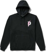 Primitive Honor Black Heavyweight Hooded Sweatshirt
