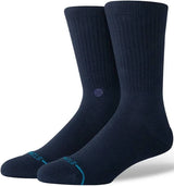 Stance Icon Organic Crew Navy Socks