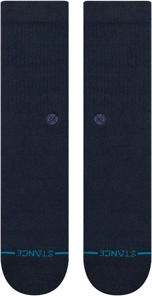 Stance Icon Organic Crew Navy Socks