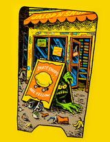 Anti Hero x Jalopi Skateshop Day 2026 The Shop Lurker 9.1" x 32" Shaped Skateboard Deck