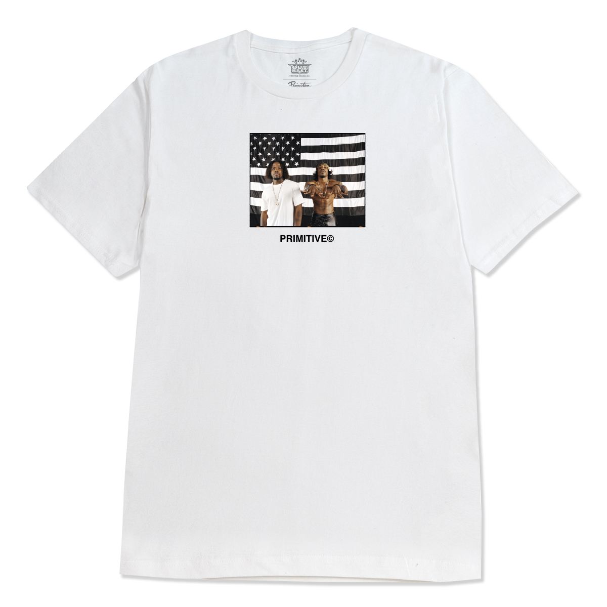 Primitive X Outkast Stripes White S/s Shirt