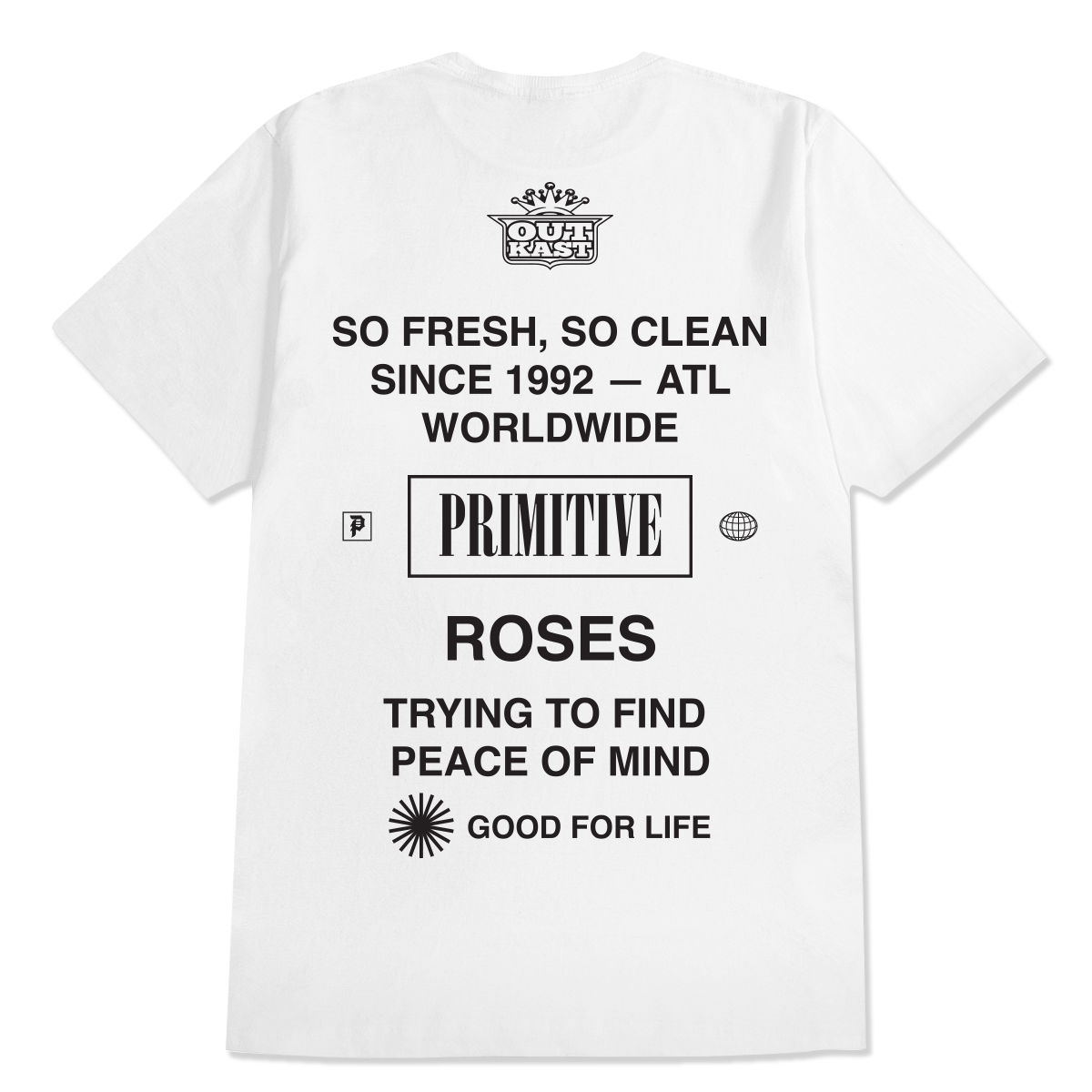 Primitive X Outkast Stripes White S/s Shirt