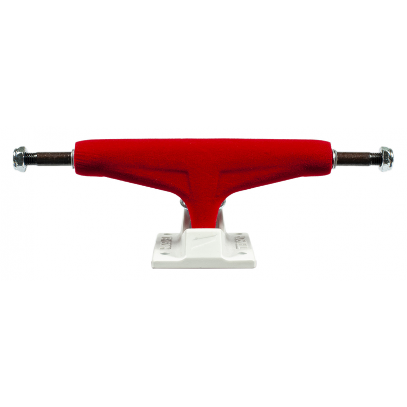 Tensor Mag Light Velvet Red White 5.25" Skateboard Trucks