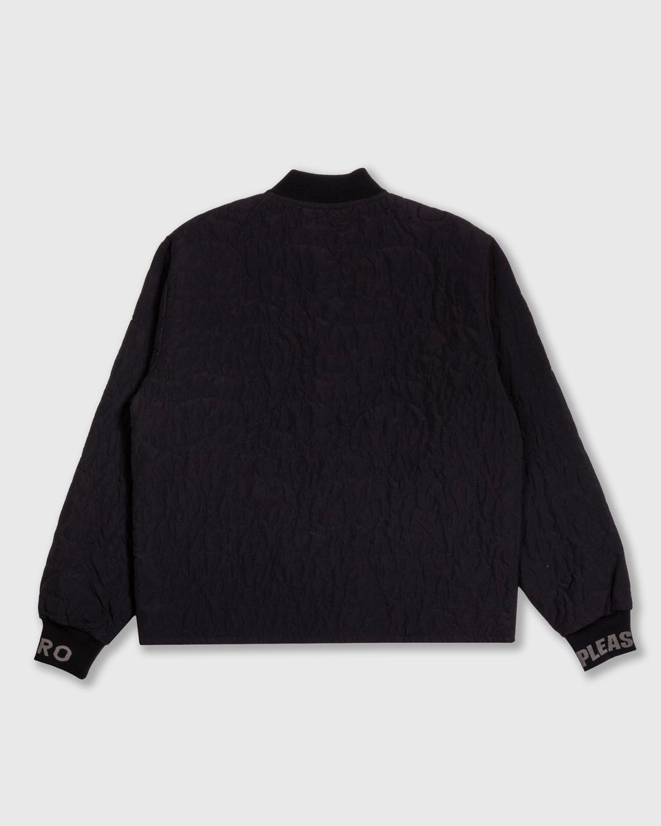 Pleasures X Zero Thomas Black Quilted Jacket – Long Beach Skate Co