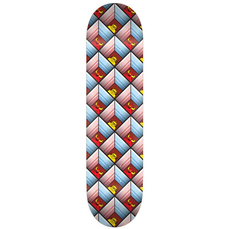 Toy Machine Cubist 8.5" Skateboard Deck