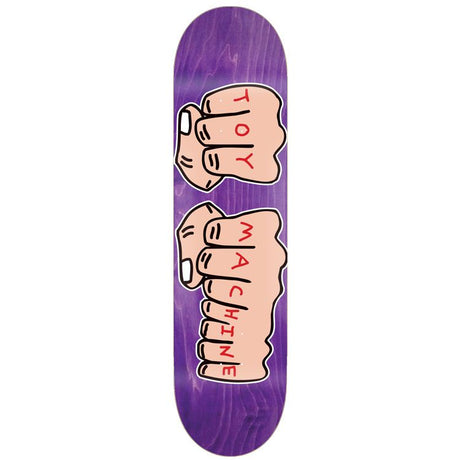 Toy Machine Fists 8.25" Assorted Stain Skateboard Deck