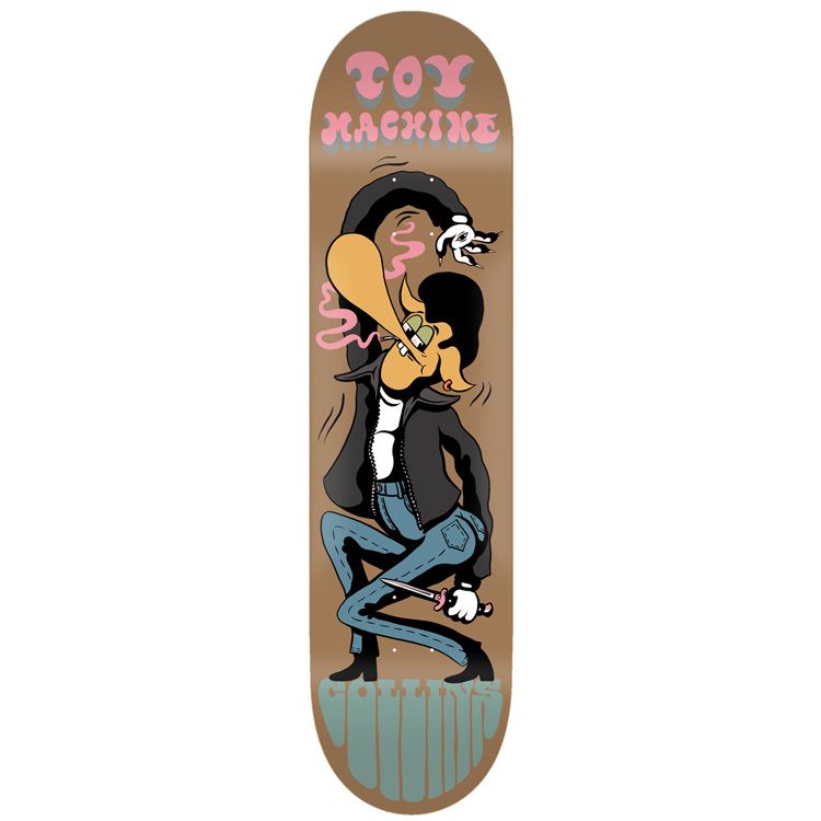 Toy Machine Collins Stevie Gee 8.25" Skateboard Deck