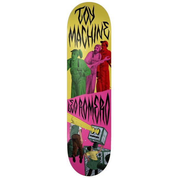 Toy Machine Leo Romero Horror Show 8.5" Skateboard Deck