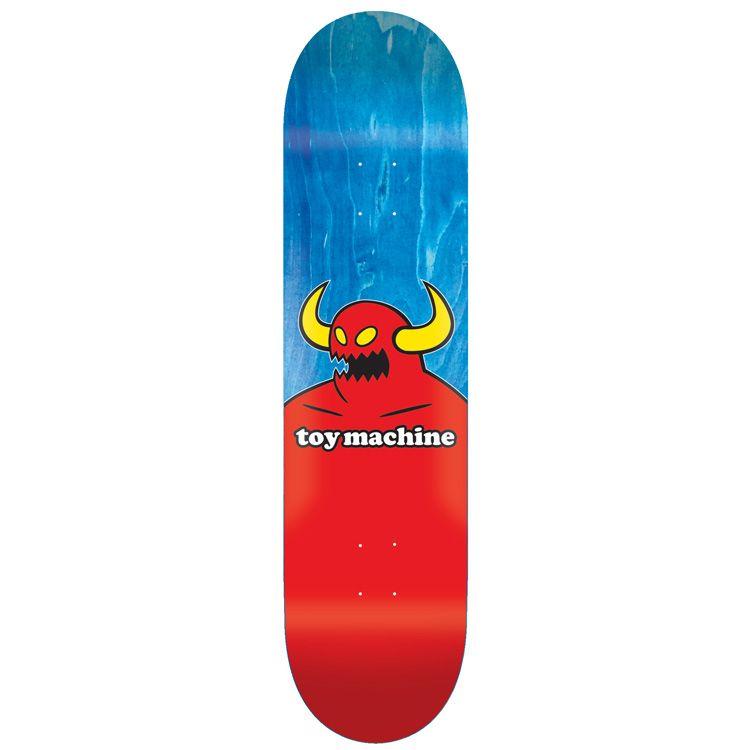 Toy Machine Monster 7.38" Assorted Stain Skateboard Deck