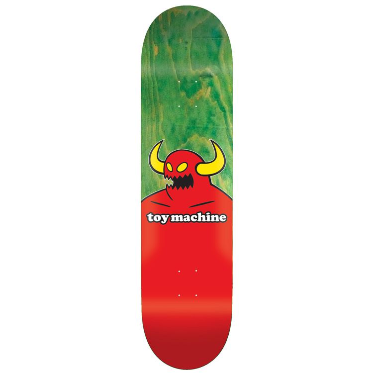 Toy Machine Monster 8.25" Assorted Stain Skateboard Deck