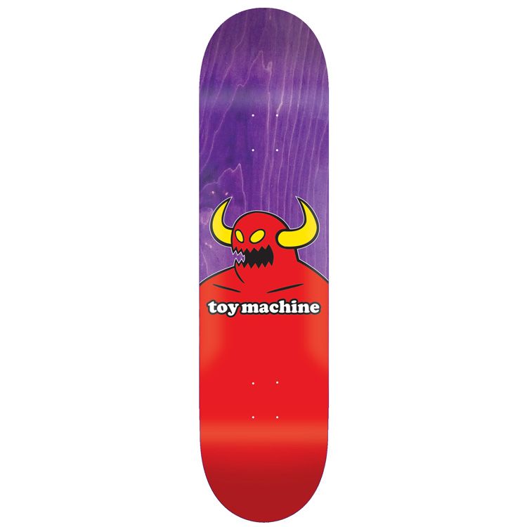 Toy Machine Monster 8.25" Assorted Stain Skateboard Deck