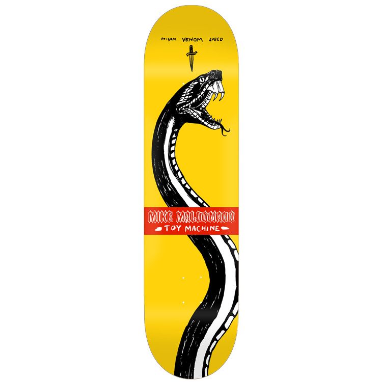 Toy Machine Maldonado Snake 8.38" Skateboard Deck