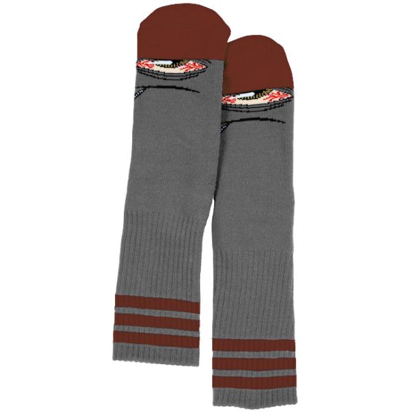 Toy Machine Stoner Sect Charcoal Socks