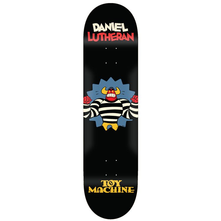 Toy Machine Daniel Lutheran Toons 8.38" Skateboard Deck