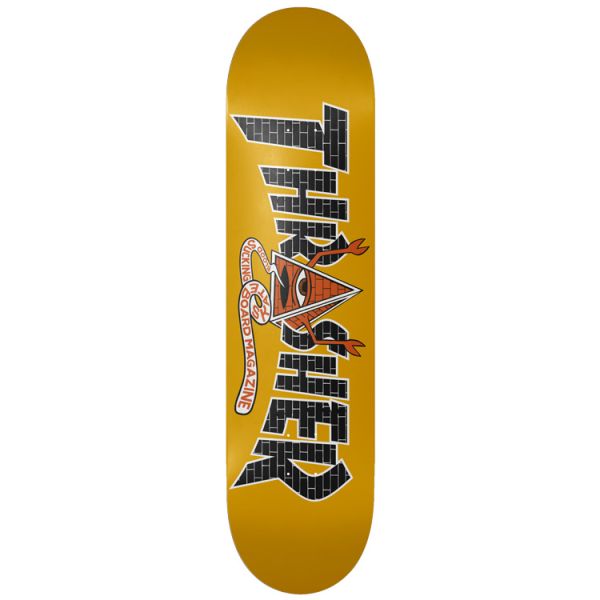 Toy Machine x Thrasher Magazine Pyramid Sect 8.5" Skateboard Deck