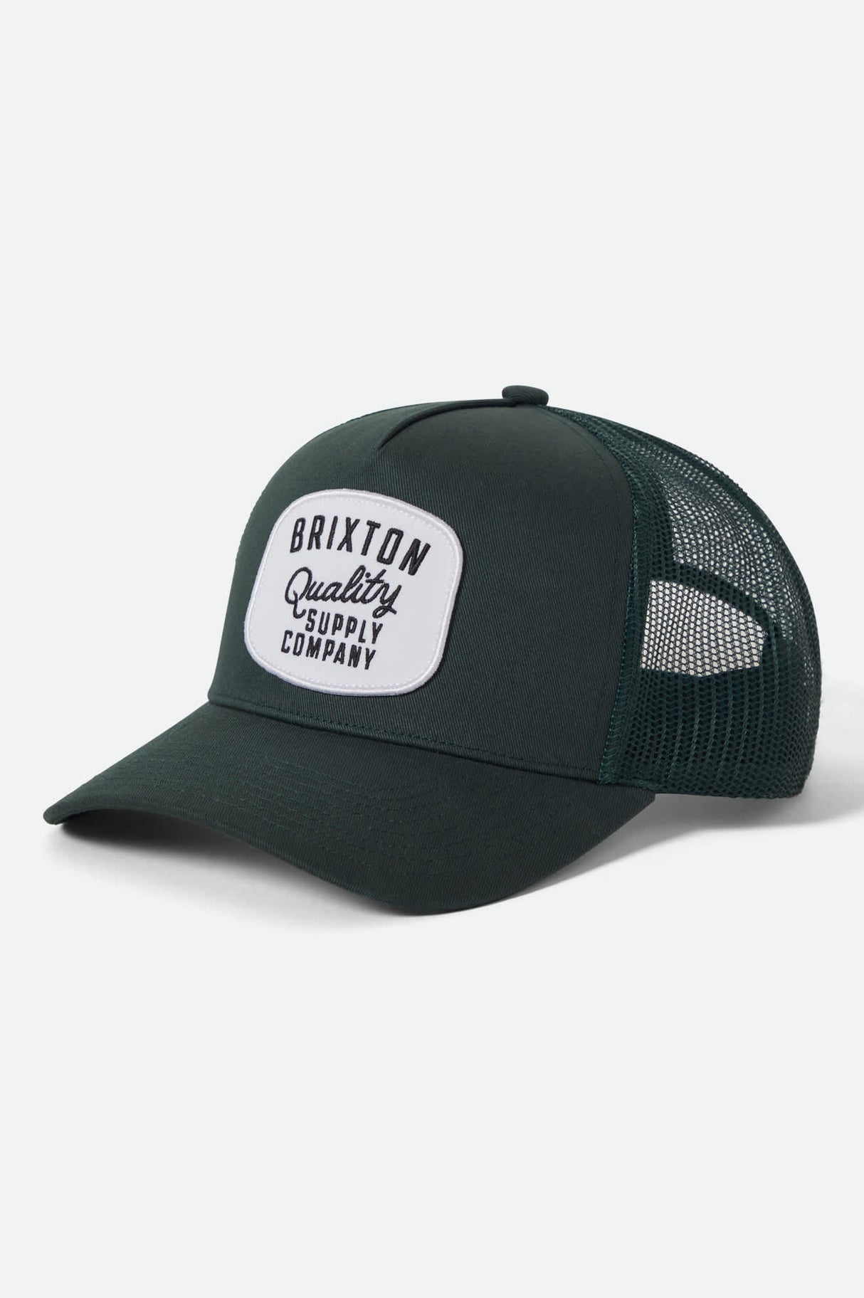 Brixton Hubal C NP MP Primal Green Trucker Snapback Hat