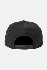 Brixton Oath III Black Snapback Hat