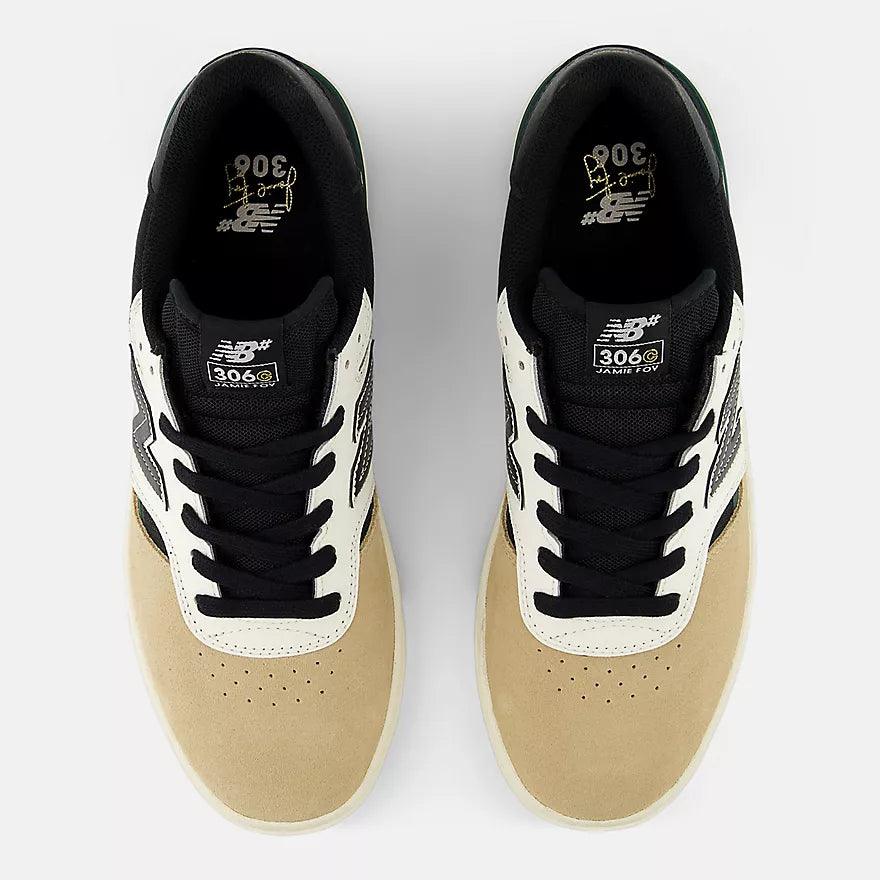 New Balance Numeric 306 Cup Jamie Foy Incense/Black Shoes – Long