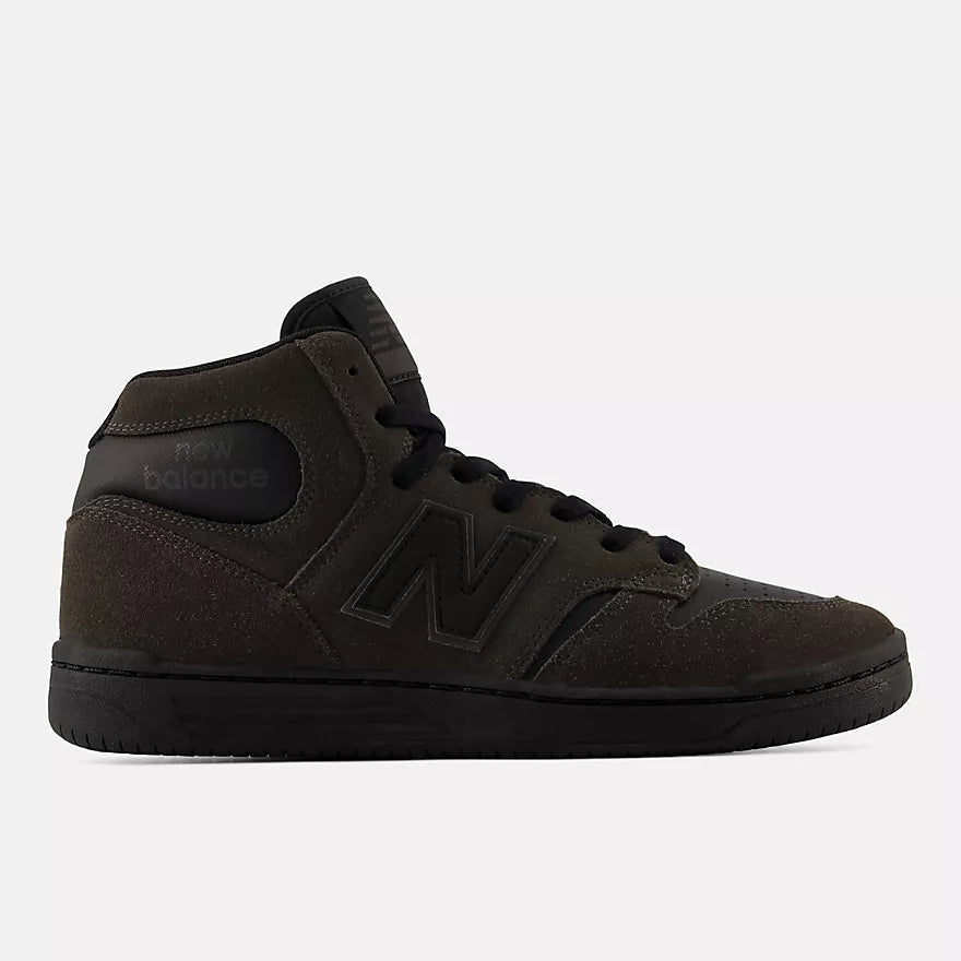 New Balance Numeric 480 High Charcoal/Black Skate Shoes (UN480HGB)