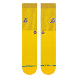 Stance Los Angeles Lakers Badged Crew Gold Socks