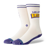 Stance Los Angeles Lakers Victory Crew Purple Socks