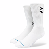 Stance San Diego Padres Crest White Socks
