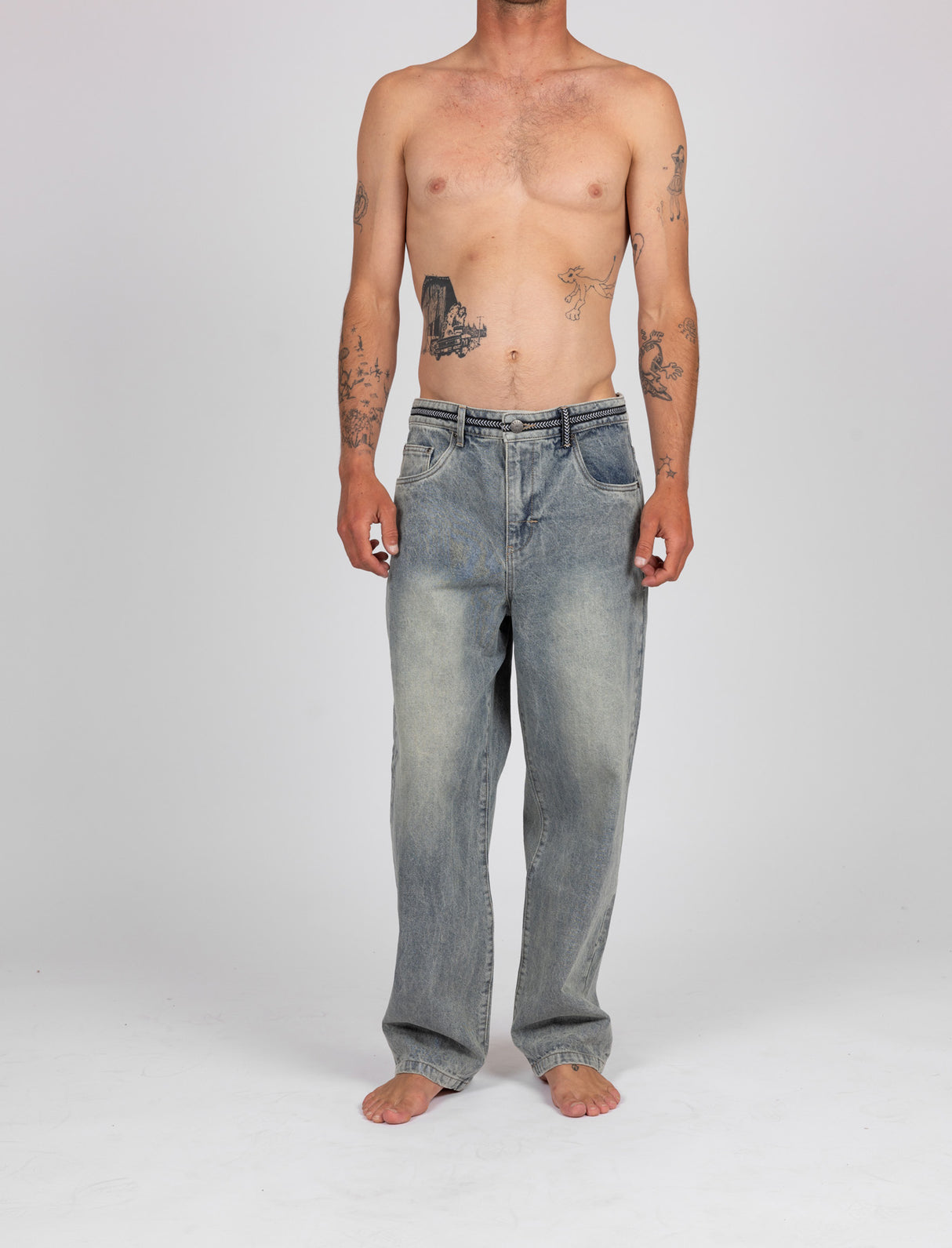 Rusty Tides Dirty Standard Denim Pants